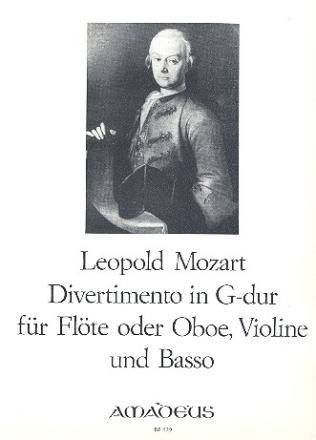 Divertimento G-Dur fr Flte, Violine und Violoncello 3 Stimmen