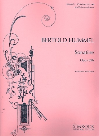 Sonatine op.69b fr Kontraba und Klavier