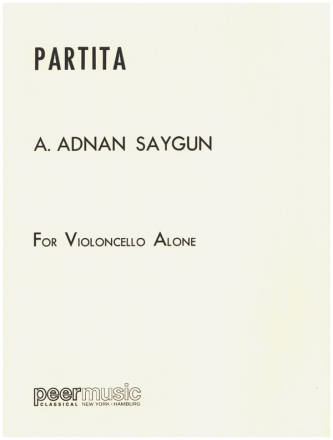 Partita op.31 for violoncello