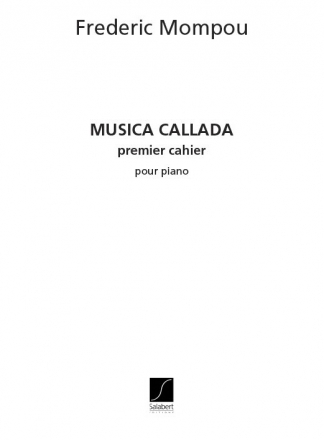 Musica callada vol.1  pour piano