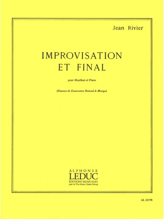 IMPROVISATION ET FINAL POUR HAUTBOIS ET PIANO