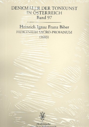 Fidicinium sacro-profanum tam choro, quam foro pluribus fidibus Partitur