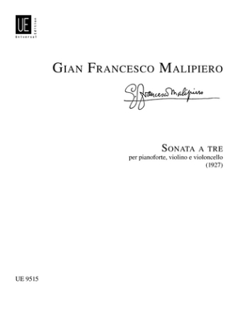 Sonata  tre fr Pianoforte, Violine und Cello Stimmen