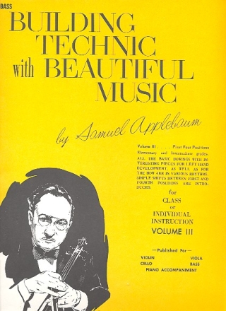 Building Technic with beautiful music vol.3 for string bass