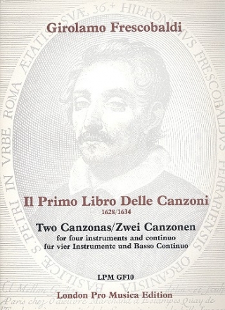 2 Canzonas for 4 instruments and continuo