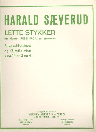 Lette stykker op. 14,3+4 for piano