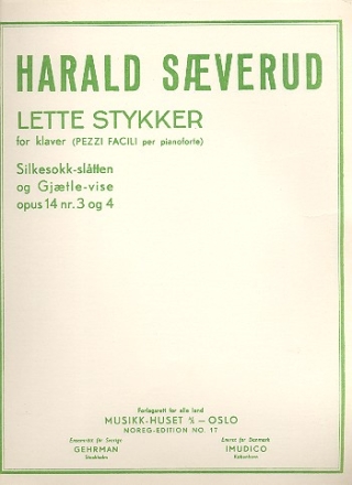 Lette stykker op. 14,3+4 for piano