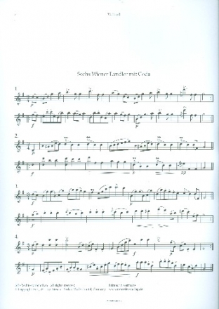 Lndler und Walzer fr Streichorchester Stimmenset (3-3-2-0-3)