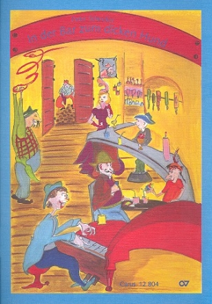 In der Bar zum dicken Hund  fr Kinderchor, Klavier und Rhythmusgruppe   Partitur