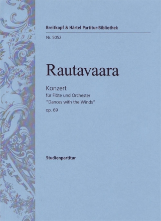 Konzert op.69 fr Flte und Orchester Studienpartitur