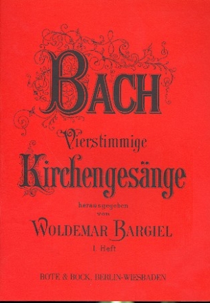 Vierstimmige Kirchengesnge Band 1 (alte Schlssel) Partitur