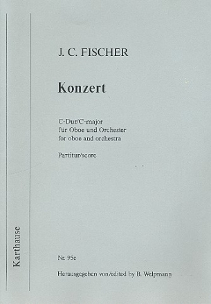Konzert C-Dur fr Oboe und Orchester Partitur