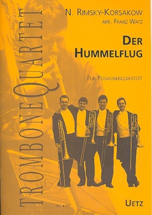 Der Hummelflug fr Posaunen- Quartett Partitur+Stimmen