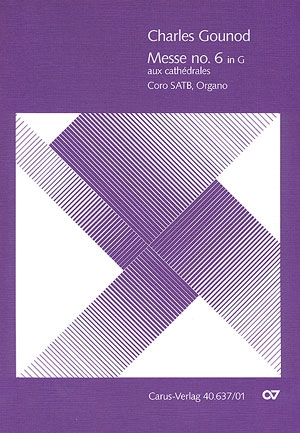 Messe G-Dur nr.6  fr gem Chor und Orgel Partitur