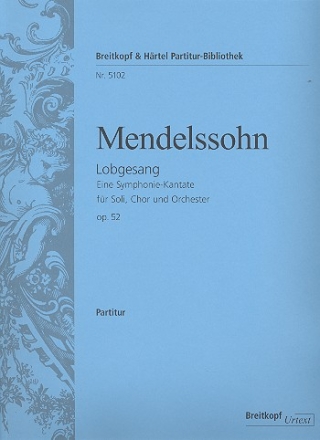 Sinfonie Nr.2 op.52 fr Soli, gem Chor, Orchester und Orgel Partitur