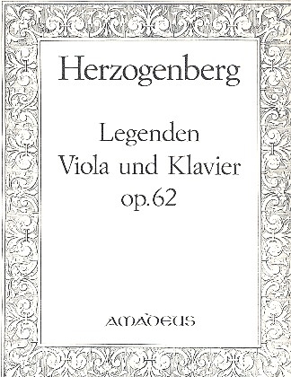 Legenden op.62 fr Viola und Klavier