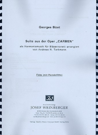 Suite aus der Oper Carmen fr 9-10 Blser Stimmen