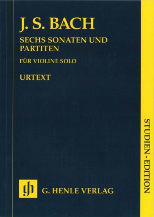 6 Sonaten und Partiten fr Violine solo Studien-Edition