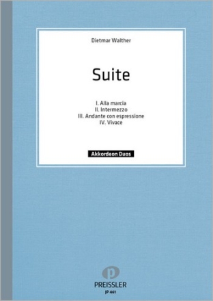 Suite fr 2 Akkordeons Spielpartitur