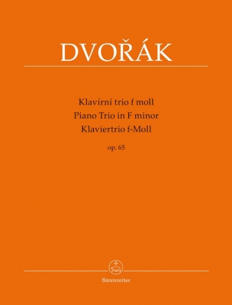 Trio f-Moll op.65 fr Violine, Violoncello und Klavier Stimmen