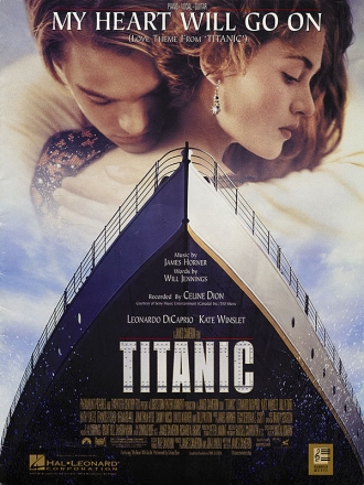 My Heart will go on: Love theme from Titanic piano/vocal/guitar