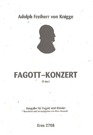 Konzert F-Dur fr Fagott, Streicher und Bc fr Fagott und Klavier