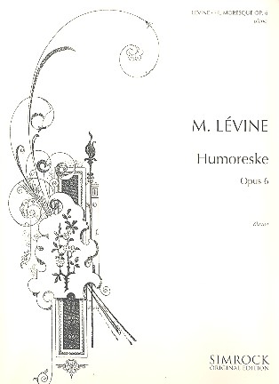 Humoreske op.6 fr Klavier