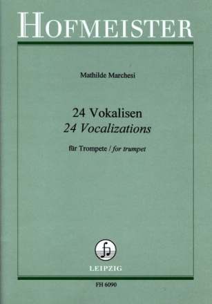 24 Vokalisen op.3 fr Trompete