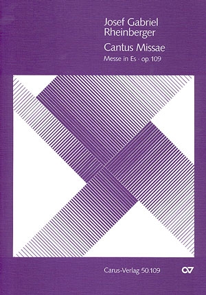 Cantus missae - Messe Es-Dur op.109 für Doppelchor a cappella Partitur