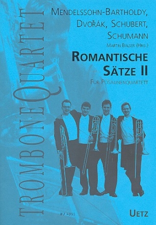 Romantische Stze Band 2 fr 4 Posaunen Partitur und Stimmen