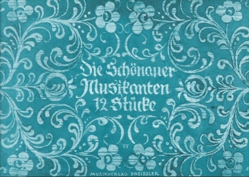 Die Schnauer Musikanten Band 1 12 Stcke fr Hackbrett, Zither und Gitarre,   Spielpartitur