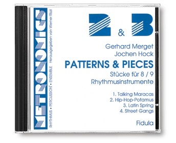 Patterns and Pieces CD Stcke fr 8-9 Rhythmusinstrumente