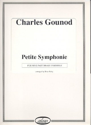 Petite symphonie for 9 brass instruments (ensemble) score and parts