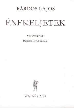 ENEKELJETEK FUER GEM CHOR A CAPPELLA   PARTITUR PAKOLITZ, ISTVAN, TEXT