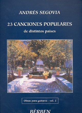 Obras para guitarra vol.2 23 canciones populares de distintos paises