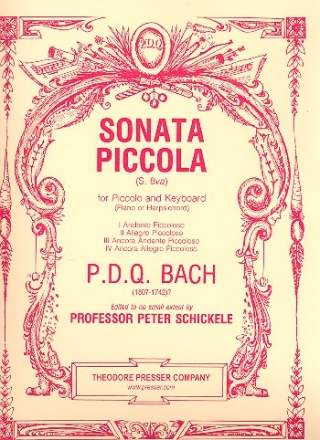 Sonata piccola for piccolo and keyboard (piano, harpsichord)