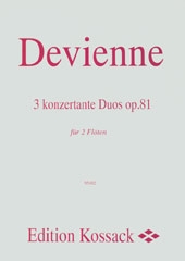 3 konzertante Duos op.81 fr 2 Flten Stimmen