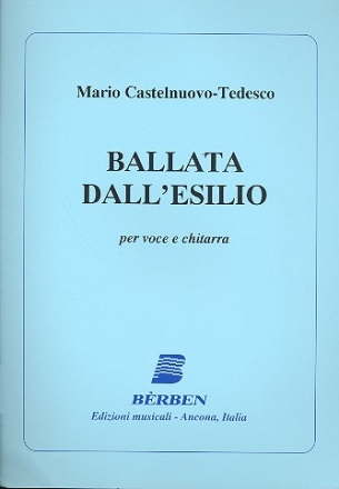 Ballata dall'esilio per voce e chitarra