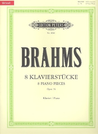 8 Klavierstcke op.76 fr Klavier