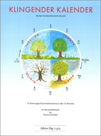 Klingender Kalender 12 Stimmungen zu den 12 Monaten fr Klavier