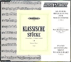 Klassische Stcke fr Viola und Klavier CD mit der Begleitung zur Solostimme