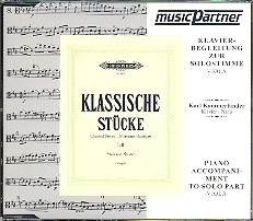 Klassische Stcke fr Viola und Klavier CD mit der Begleitung zur Solostimme