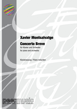 Concerto Breve for piano and orchestra reduction for 2 pianos