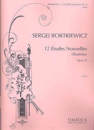 12 tudes nouvelles (illustres) op.29 fr Klavier