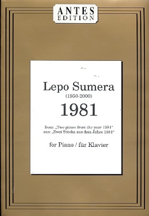 1981 fr Klavier