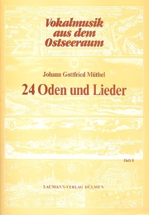 24 Oden und Lieder fr Singstimme und Klavier Vokalmusik aus dem Osteseeraum Band 8