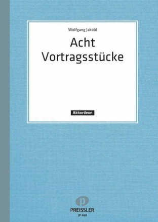 8 Vortragsstcke fr Akkordeon mit Melodiebamanual