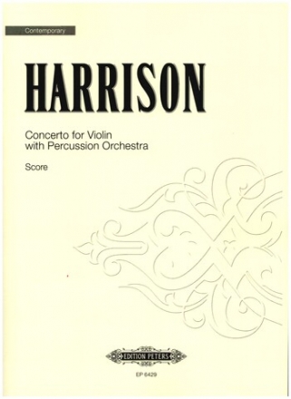 Concerto for violin and percussion orchestra Score+Parts