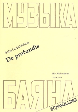 De profundis fr Akkordeon