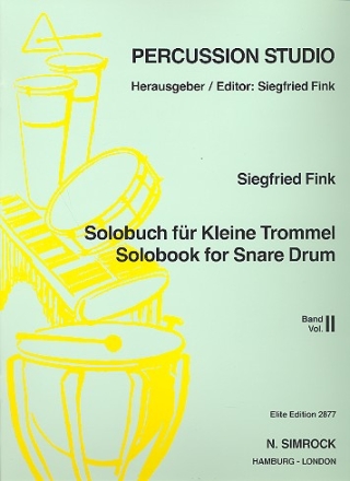 Solobuch Band 2 fr kleine Trommel